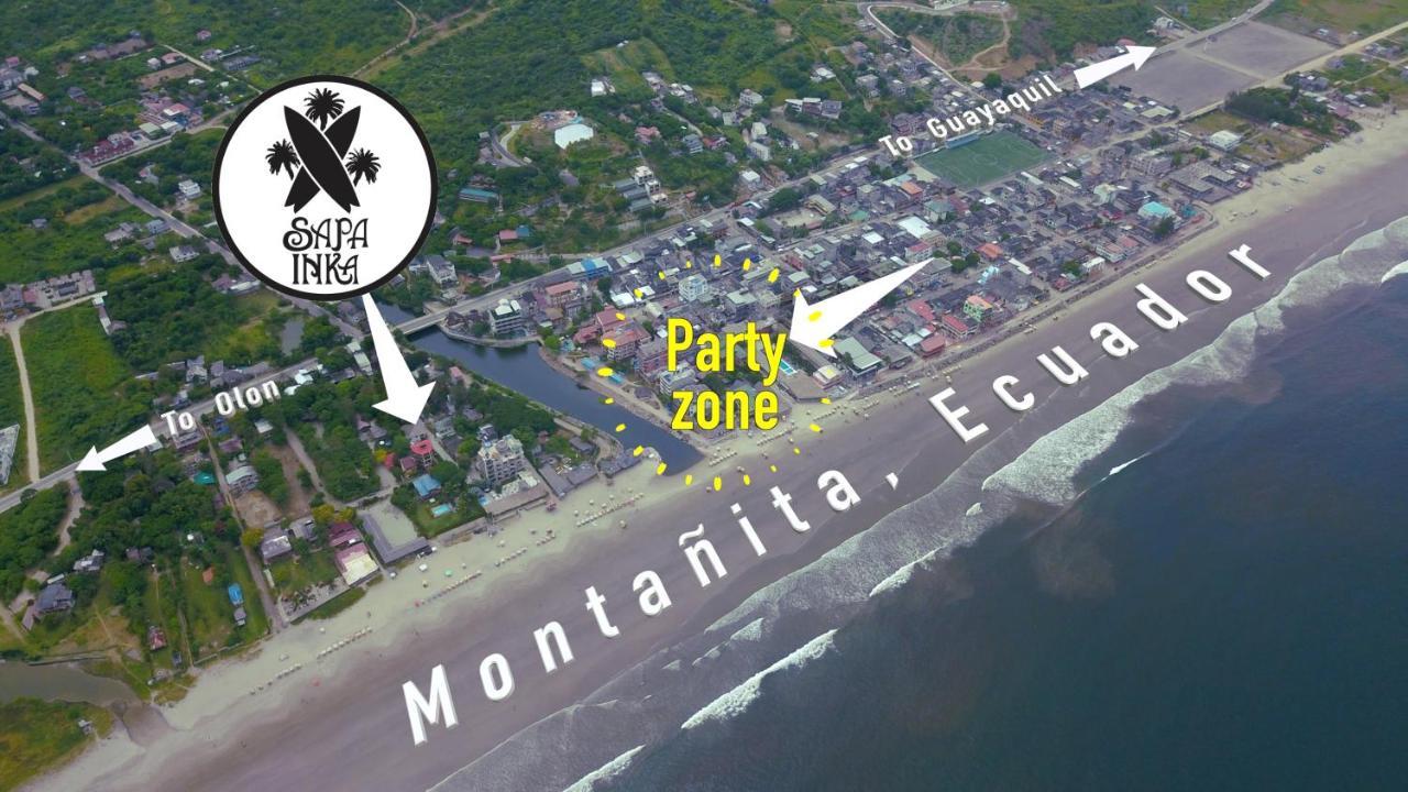 Montañita Sapa Inka旅舍 外观 照片